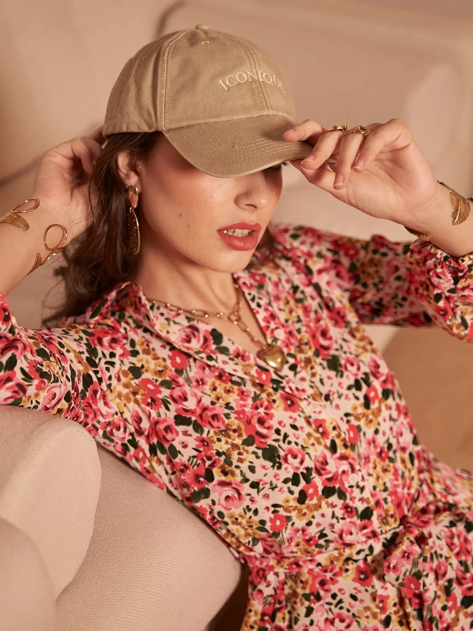 Casquette Iconique - beige - Image 3