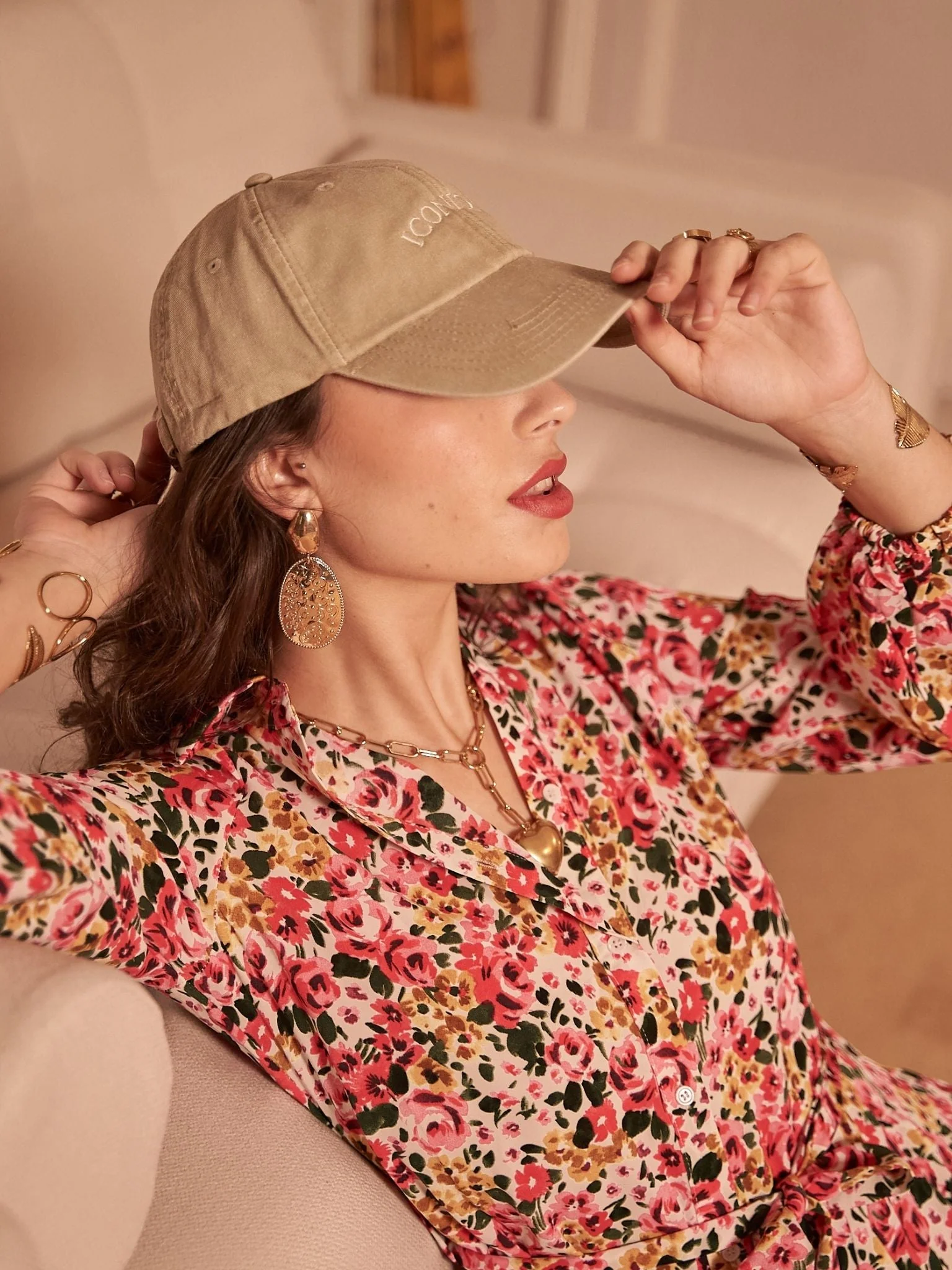 Casquette Iconique - beige - Image 5