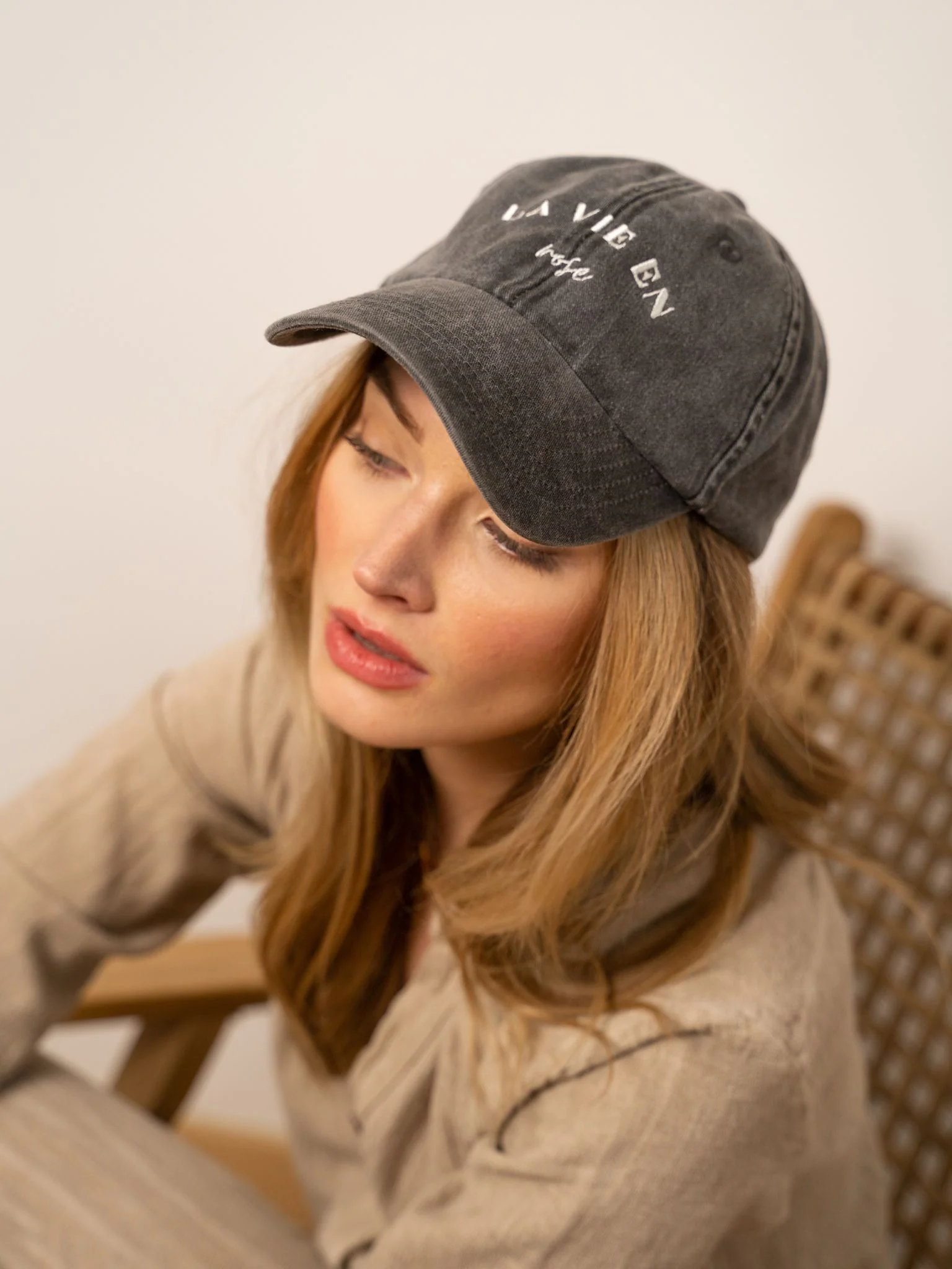 Casquette LA VIE EN ROSE - Image 2
