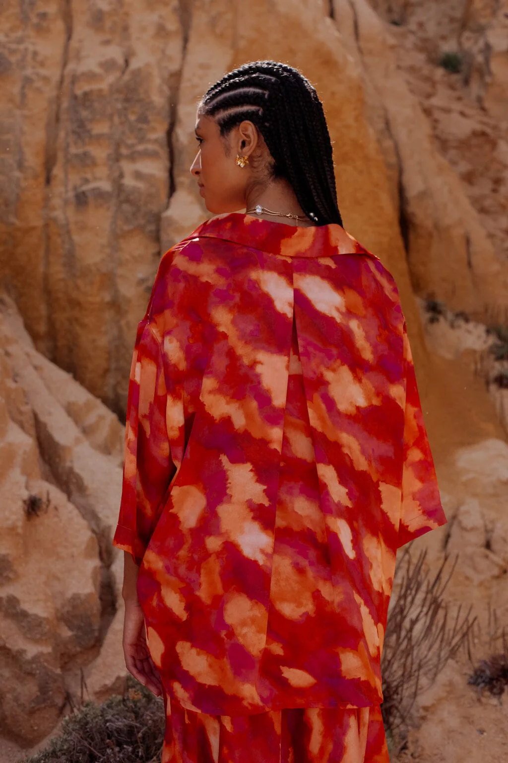 Chemise Diva tie & dye rose - Image 3