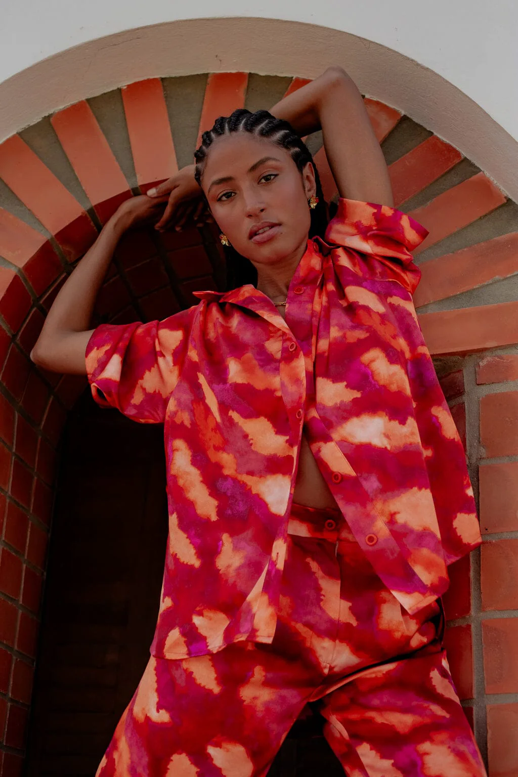 Chemise Diva tie & dye rose - Image 4