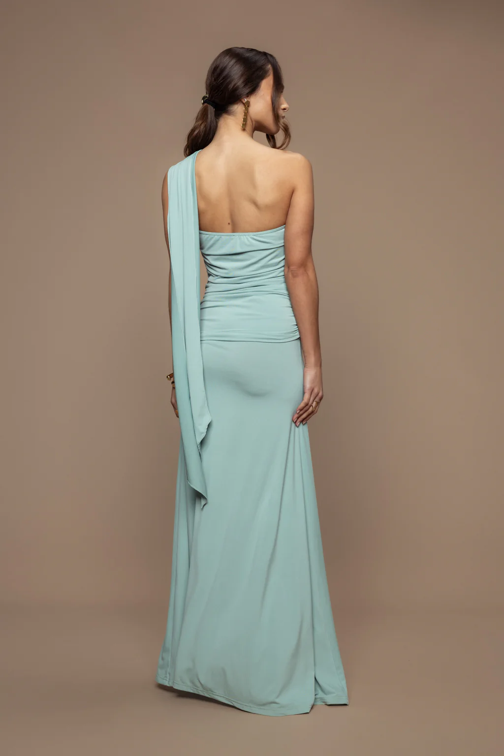 Robe écharpe Fatale sauge - Image 4