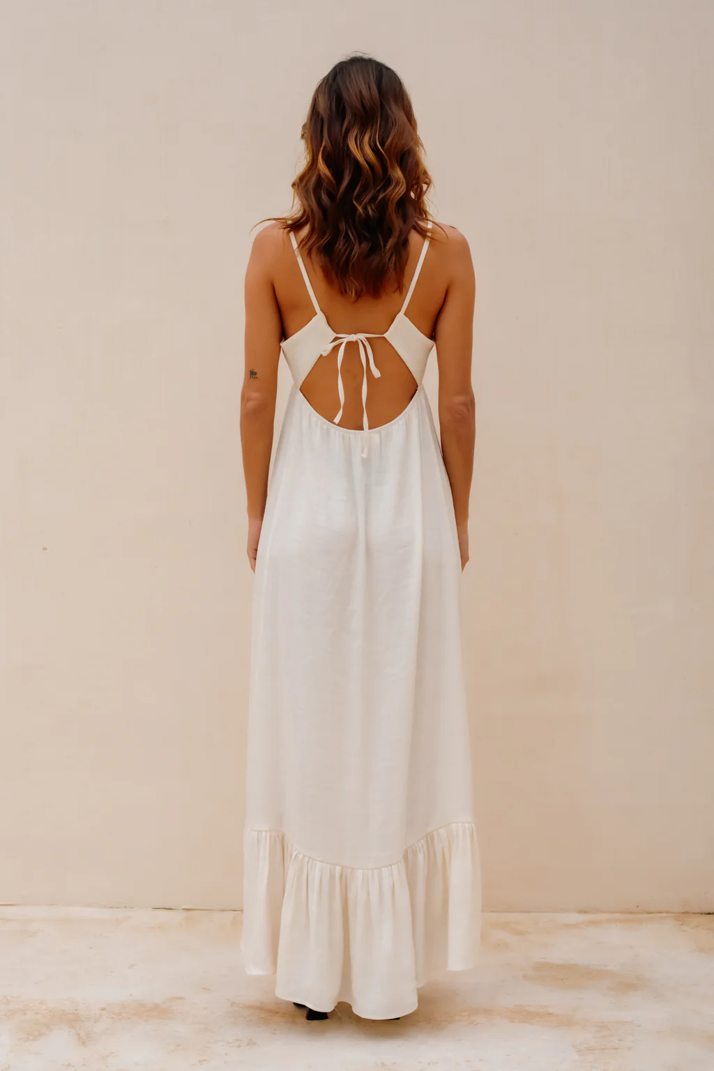 Robe Kyara écru - Image 3