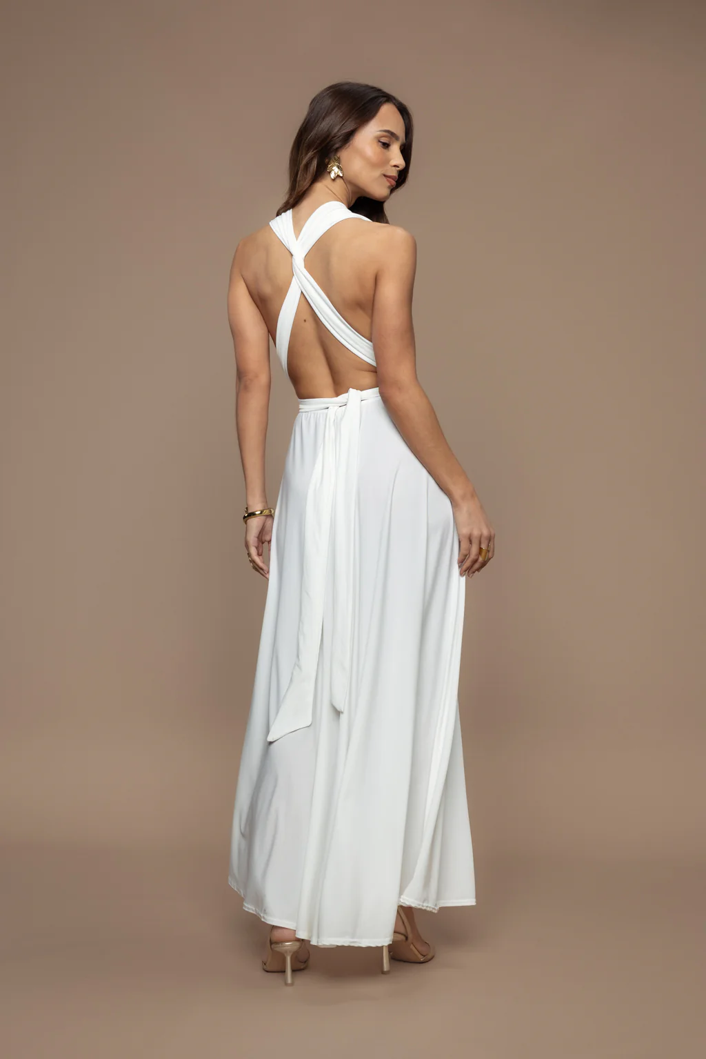 Robe Prestance blanc - Image 4
