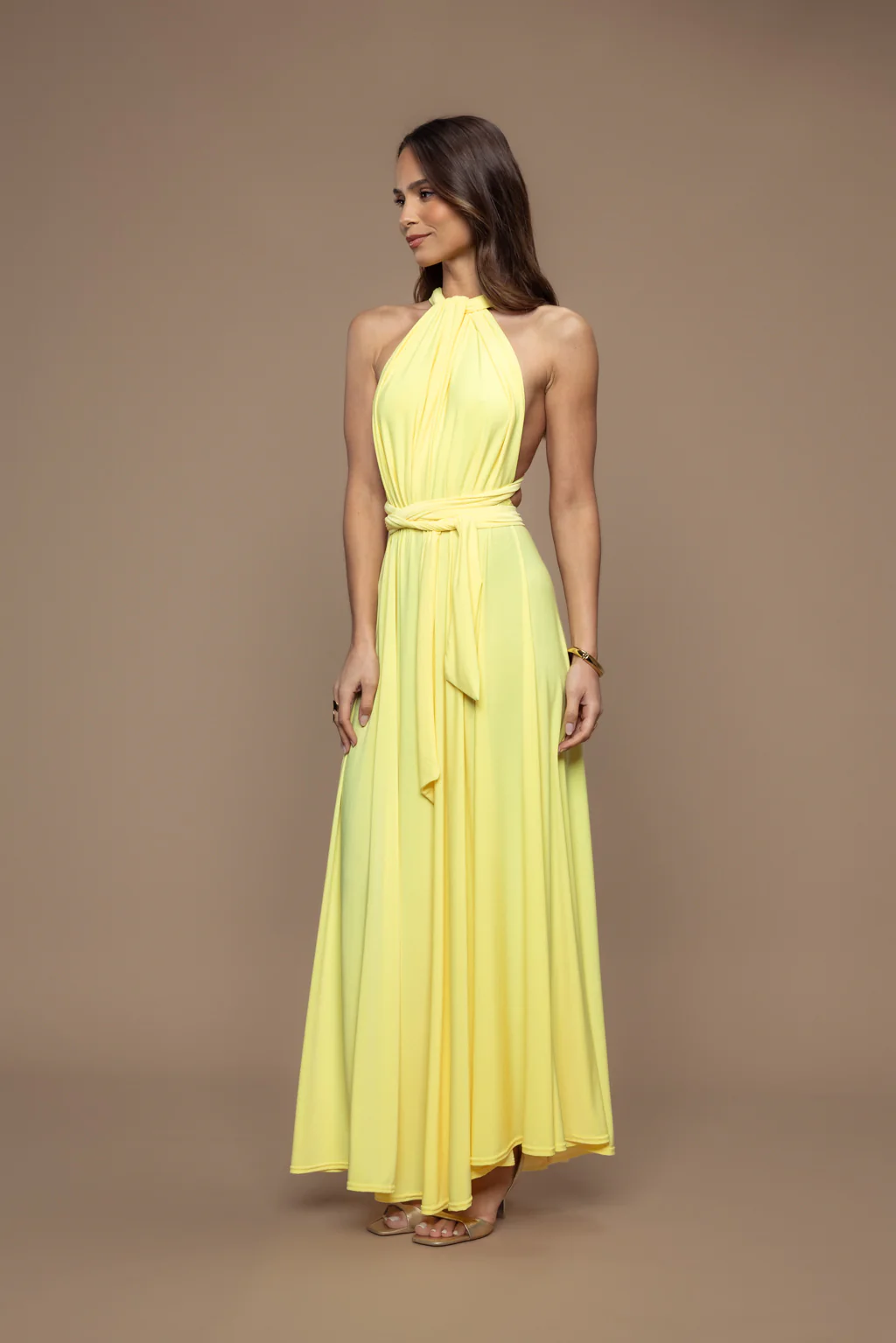 Robe Prestance jaune - Image 5
