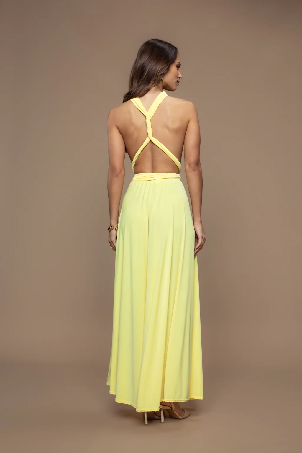 Robe Prestance jaune - Image 6