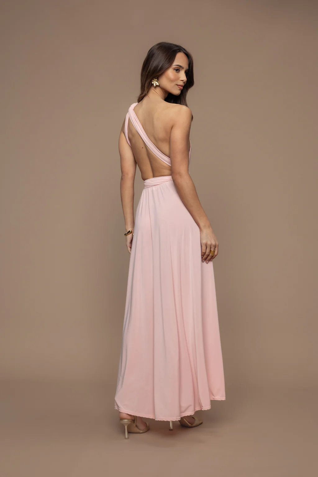 Robe Prestance rose pastel - Image 5