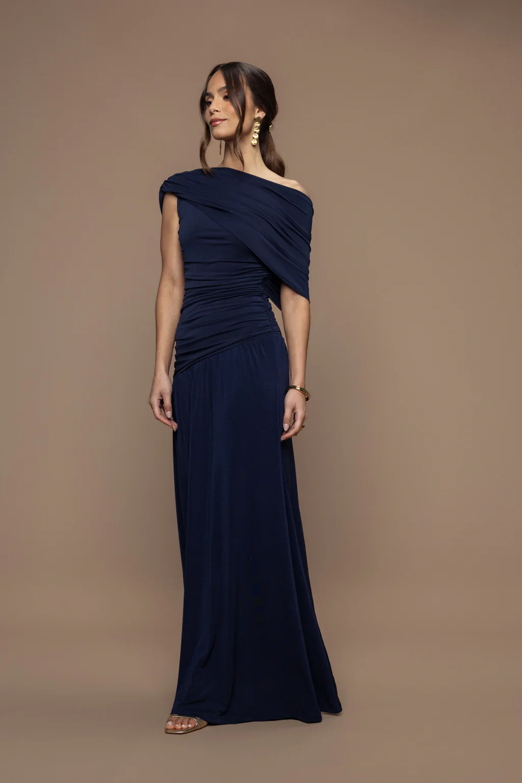 Robe promise bleu marine - Image 4