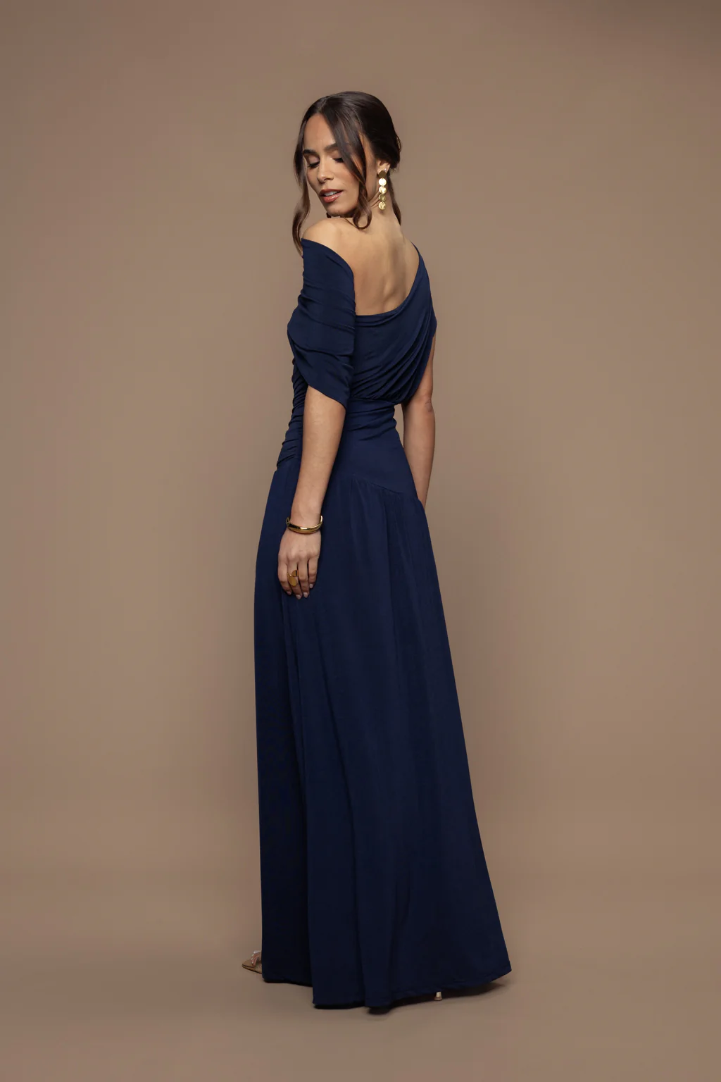 Robe promise bleu marine - Image 5